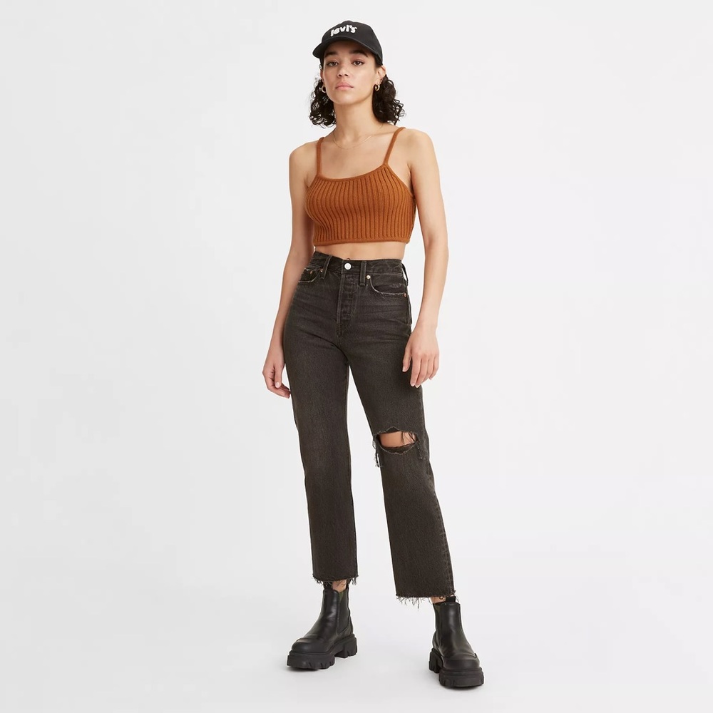 Levi’s Wedgie Straight Fit jeans - black